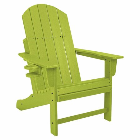 DURA PATIO Heavyduty Adirondack Chair, Lime Heavyduty Lime